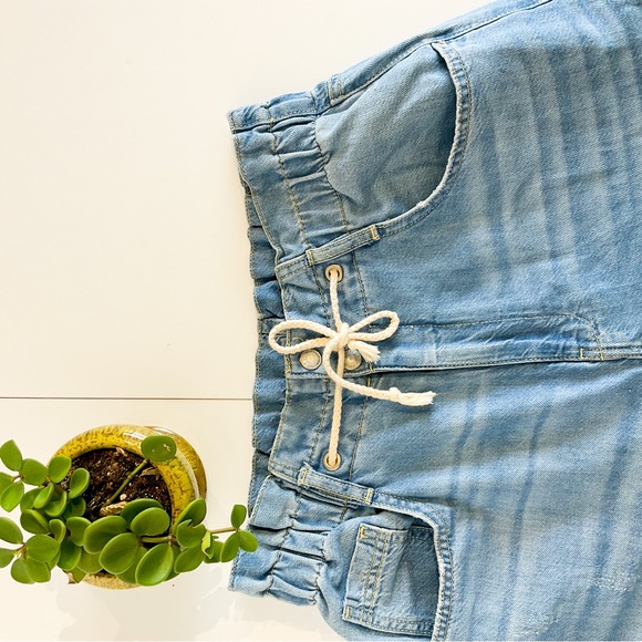 Anthropologie | PILCRO & LETTERPRESS Blue Demin Wide Legged Jeans - Picture 7 of 16